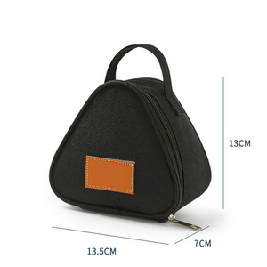 Sac isotherme portable mini triangulaire tendance et mignon Himmers MTG-1037 pour collations, étanche, pour étudiants, vente en gros - Product Image 4