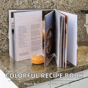 <span class=keywords><strong>Livre</strong></span> de recettes santé imprimé en couleur A4/A5 couverture rigide papier offset pour la cuisson des aliments pour l'édition en carton - Product Image 2