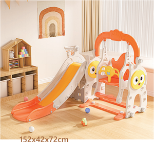 Tobogán de patio interior de plástico PE multifuncional para niños <span class=keywords><strong>con</strong></span> telescopio, nuevo estilo, jardín interior <span class=keywords><strong>y</strong></span> parque de <span class=keywords><strong>trampolín</strong></span>, juguete - Product Image 6