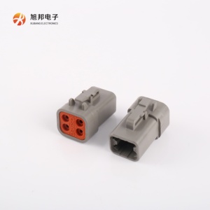 Deutsch DTP loạt DTP06-4S loại mới-Ô tô nhựa không thấm nước ô tô dây khai thác kết nối tiêm đúc thiết bị đầu cuối - Product Image 1