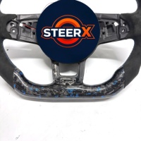 Geschmiedetes Carbon-Lenkrad /Volkswagen MK7 GTI LED-Lenkrad für Golf 6 7 7.5 R R-Line CC Polo Passat B8 Auto-Zubehör