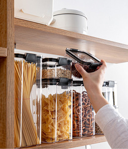OEM & ODM ermetico impilabile in plastica Organizer contenitore di stoccaggio Set BPA Free contenitore cibo cibo contenitore contenitore contenitore contenitore di cibo - Product Image 6