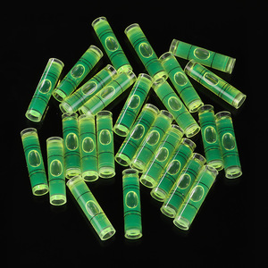 Nivel de burbuja pequeño de 9.5x40mm, verde, de grado industrial, mini cilindro, para herramientas de construcción - Product Image 2
