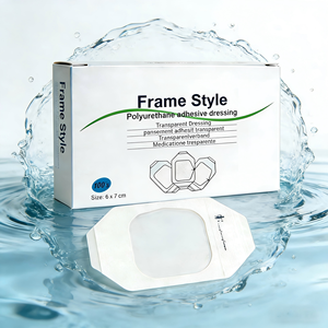 Balutan Luka PU IV Transparan Steril Tahan Air Plester Medis untuk Area Kateter - Product Image 1