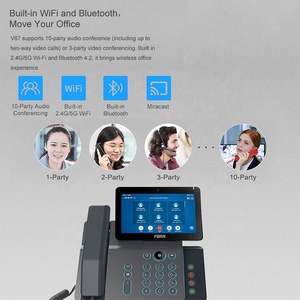 Điện Thoại Video Thông Minh Hàng Đầu V67 7 Inch 20 Dòng SIP Khách Sạn Điện Thoại Ip Sip Voip Máy Liên Lạc Bằng Giọng Nói Video - Product Image 4