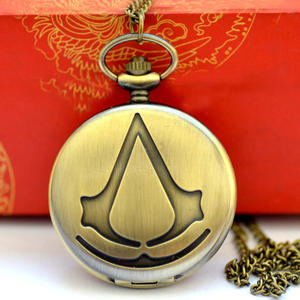 <span class=keywords><strong>Montre</strong></span> de poche en bronze antique steampunk alchimiste à quartz pour homme, <span class=keywords><strong>pendentif</strong></span> chaîne, cadeau pour <span class=keywords><strong>femme</strong></span>, cadeau de Noël - Product Image 2