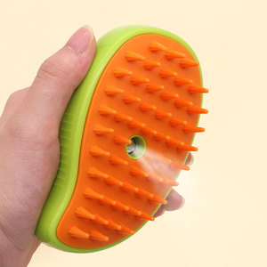 Vendita calda 3-in-1 ABS eco-friendly Pet spazzola per capelli in Silicone per la toelettatura del cane spazzola per lo Shampoo per animali domestici - Product Image 5