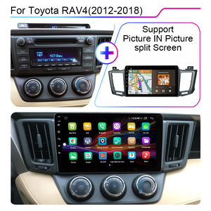 วิทยุติดรถยนต์ LEHX 8Core 5G WIFI สำหรับรถยนต์โตโยต้า RAV4 RAV 4 XA40 5 XA50 ปี 2012-2018 ระบบ Android 12 2 Din Autoradio รองรับ Carplay พร้อมระบบนำทาง GPS และเครื่องเล่น DVD ในรถยนต์ - Product Image 5