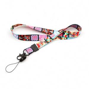 <span class=keywords><strong>Porte</strong></span>-clés et lanières personnalisés en nylon Disneyer pour enfants avec impression sérigraphique et design personnalisable - Product Image 3