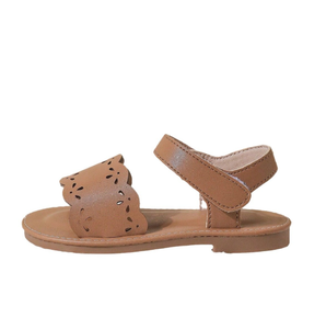 Sandalias de suela blanda con punta abierta para niños; Sandalias de princesa huecas, modernas y retro para niñas - Product Image 6