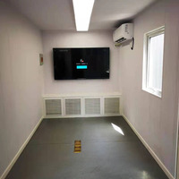 Boîtier de conteneur de calcul Edge AI avec grilles de ventilation pour rack de serveur et supports de contrôle d'accès