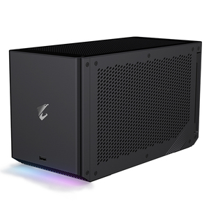 Tarjeta Gráfica <span class=keywords><strong>GIGABYTE</strong></span> AORUS RTX 3080 GAMING BOX (rev. 1) Usada Tarjeta Gráfica 2.0 con 10GB GDDR6X y Sistema de Refrigeración Todo en Uno WATERFORCE - Product Image 2