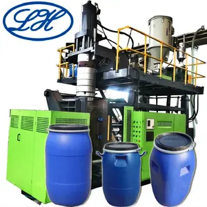 Hdpe 50Liter ~ 100 Liter Plastic Vat Drums Extrusie Blow Molding Making Machine Prijs