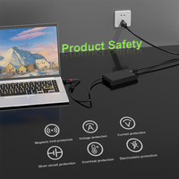 Charger AC DC 20V 6.75A 135W USB Pin Gen 2 Charger Laptop PD Charger Adaptor AC Laptop untuk ThinkPad T440p T540p T570 W540