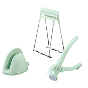 Hot Plate Gripper Anti-Slip Anti-Scalding Bowl and Dish Holder Clip for Bowls Plates Trays <b>Microwaves</b> Ovens(3PCS) - Product Image 1