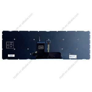 Nouveau clavier d'ordinateur portable LA Latin Spanish pour Toshiba <span class=keywords><strong>Satellite</strong></span> Radius P50W-<span class=keywords><strong>B</strong></span> P55W-<span class=keywords><strong>B</strong></span> AEBLYL01110, rétroéclairé noir, sans cadre, claviers SP - Product Image 3