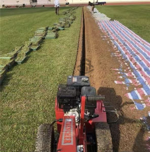 Machine de tranchée automotrice Type de promenade Petite trancheuse pour tracteur de <span class=keywords><strong>jardin</strong></span> - Product Image 5