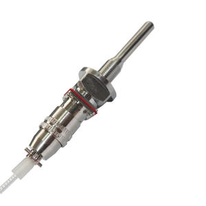 WZP-270 温度計 -50-450℃ 測定範囲 熱電対 PT100 プローブ 2.5m ケーブル 航空プラグ IP65 ステンレス鋼 - Product Image 6