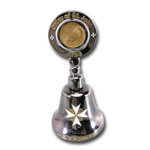 Regalo de Recuerdo Elegante y con Estilo, Campana de Mano de Aleación de Zinc Metálico - Product Image 6