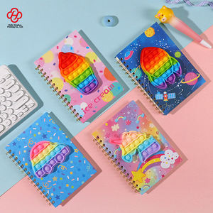 A5 Cuaderno de descompresión de dibujos animados Rat Killer <span class=keywords><strong>Pioneer</strong></span> Rainbow Metal Coil Student Silicone Bubble Notepad - Product Image 2