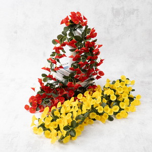 Fleurs artificielles Gaomi Small Morning Glory pour la décoration de clôtures de cour, les accents d'allée de mariage, les vitrines de magasin, longues fleurs en soie - Product Image 6
