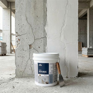 Mastic de réparation solide pour fissures dans le béton armé, remplissage structurel pour renforcer les fissures de base des bâtiments et les travaux de réparation - Product Image 1