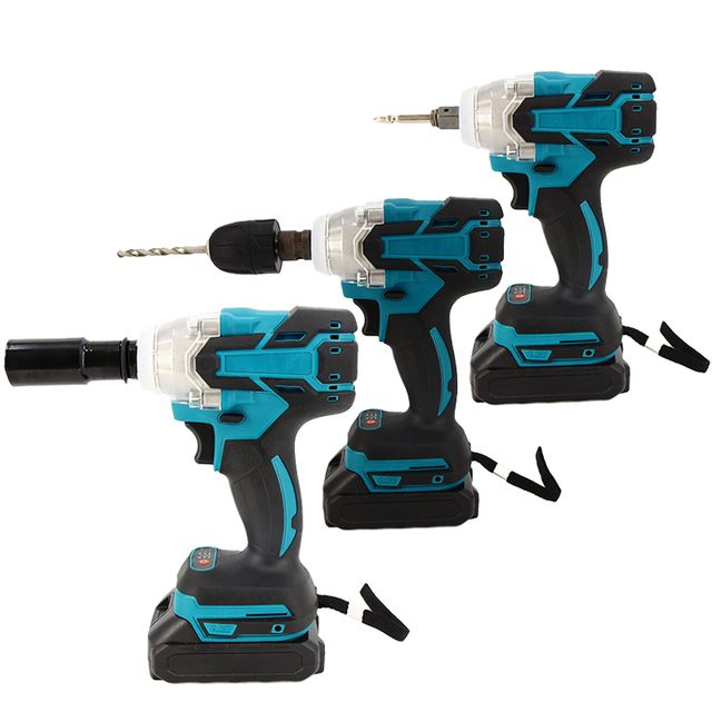 Factory Price 3 in 1 Electric Tool 21V Cordless Power Tools Impact Wrench Power Drill Electric Screwdriver Power Tool Set