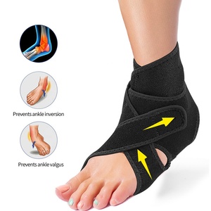 Penahan jatuh kaki untuk berjalan dengan sepatu, kaus kaki atau telanjang kaki memberikan dukungan jatuh kaki penjepit pergelangan kaki Plantar Fasciitis pereda nyeri