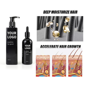 Ensemble Shampooing et Sérum pour la Croissance des Cheveux Biotine Romarin Anti-Chute Soin du Cuir Chevelu 250ml 100ml - Product Image 2