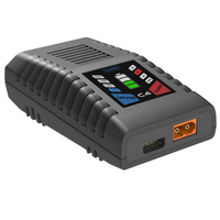 Chargeur AC ToolkitRC C4 50W 5A avec prise XT60 pour batteries LIPO LIHV LIFE 2~4S NIMH NICD 5~8S, modèle RC, course FPV, drone freestyle