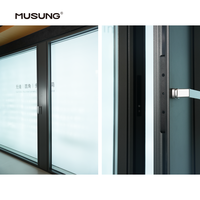 Ventanas de Aluminio de Vista Ultra Amplia para Casas, Aisladas Térmicamente, Insonorizadas, con Microventilación