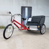 ESTER Nouveau Tricycle Rickshaw/Vélo Adulte à Bon Prix en Chine, Tricycle à Pédales