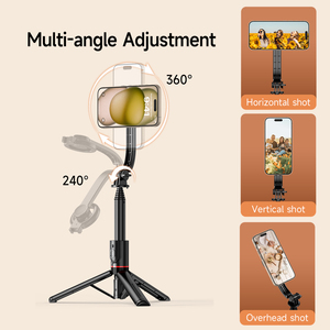 Soporte Magnético Desmontable TOKQI-L20 para Paraguas, Soporte Estable para Transmisiones en Vivo, Trípode, Palo Selfie para Fotografía - Product Image 5