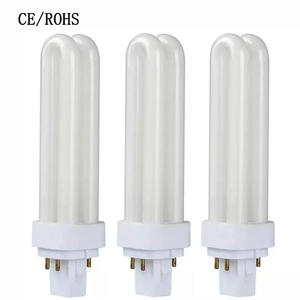 Venta al por mayor 2u 3u 4u Pl 13W 18W 26W <span class=keywords><strong>32w</strong></span> 42w 220V 2pin 4pin Inserción Bombilla Tubo Lámpara de mesa Lámpara fluorescente de ahorro de energía - Product Image 1