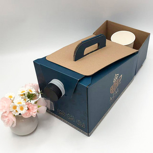 Bolsa de aluminio de 3L con barrera de aire, bolsas duraderas resistentes en caja, bolsa interior con válvula para bebidas, jugo, bebidas, líquido - Product Image 3