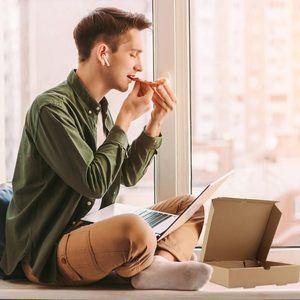 Chất lượng cao biểu tượng tùy chỉnh giấy kraft hộp bánh <span class=keywords><strong>Pizza</strong></span> bao bì tùy chỉnh in hộp bánh <span class=keywords><strong>pizza</strong></span> nóng bán bánh <span class=keywords><strong>Pizza</strong></span> hộp carton sóng - Product Image 3