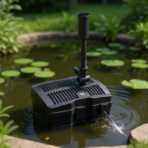 Pompe de filtration pour bassin avec fontaine et désinfection, solution électrique de gestion de l'eau pour bassins de jardin - Product Image 2