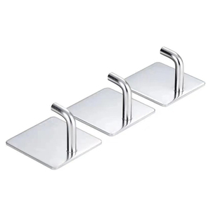 20kg tải mang thương mại không khoan treo tường móc áo cửa/phòng tắm/tủ quần áo tổ chức móc - Product Image 3