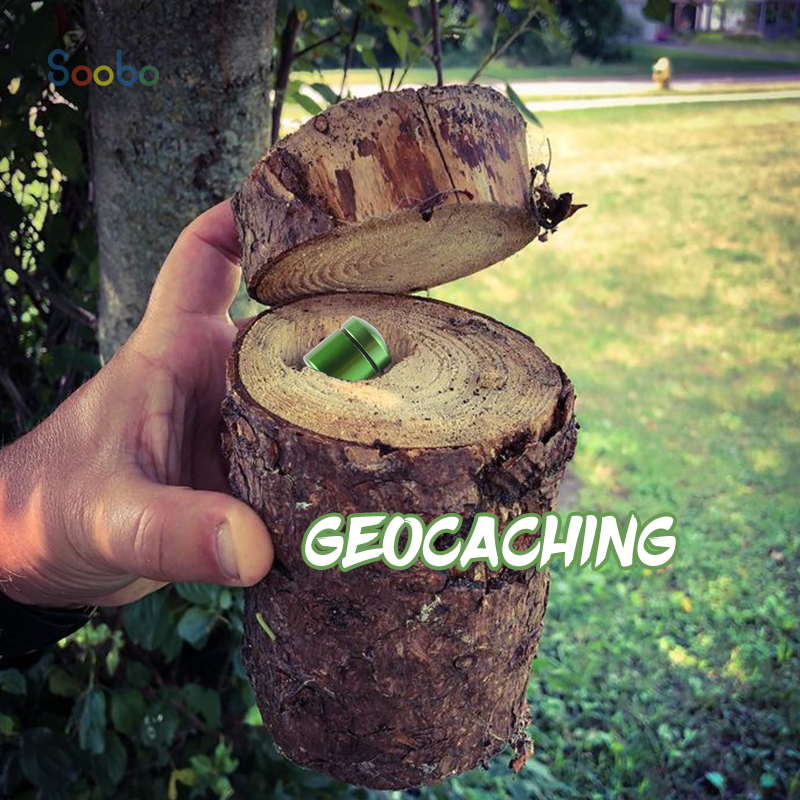 12tlg Geocache Set Geocaching Versteck Logs. aufhängen Micno Alu Metall