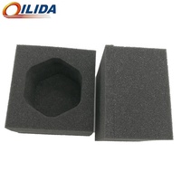 Insert en mousse de polyuréthane (PU) de forme personnalisée pour emballage, film protecteur pour boîte à outils, 18-40 kg/m³, antichoc, QLD Chine, 3-5 jours ouvrables