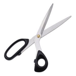 Kitchen Scissor Stainless Steel 8 In Black Handle For Home Use Meat Bone Cutting - Product Image 1