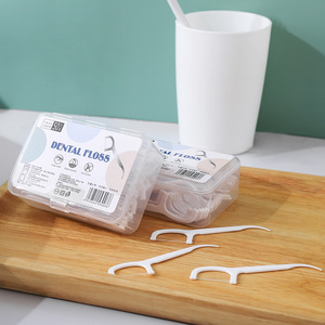 Cure-dents en plastique jetables ultra-fins, 50 pièces, pour usage familial - Product Image 4