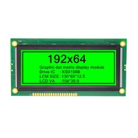 Module d'écran LCD graphique transflectif 192x64 KS0108B