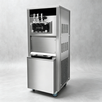 Commerciële fabrikant van softijsmachines, softijsmachine voor op het aanrecht, kleine softijsmachine