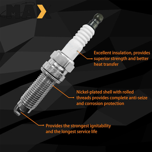 Bougies d'allumage Iridium Platinum pour Toyota Honda VW Nissan Hyundai Kia Dodge Ford Chevrolet Jeep Land Rover Mercedes BMW Audi - Product Image 2