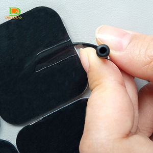 Électrode <span class=keywords><strong>ecg</strong></span> ekg personnalisée TENS fabricant électrodes auto-adhésives coussinet de gel pour machines à dizaines électrodes emg réutilisables - Product Image 3