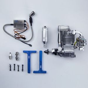 NGH GF30 29.91cc Single Cylinder 4-stroke <b>Gasoline</b> Engine RC Model Airplane Fixed-Wing Industrial Grade Rotor Engine Metal - Product Image 2
