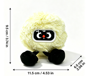 Juguete de peluche inteligente con IA, colorido y suave, con pantalla de expresión y función de conversación. - Product Image 2