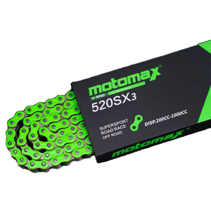 Sfr Hoge Treksterkte Stalen Motorfiets Ketting 525 Sx <span class=keywords><strong>Green</strong></span> Weerstaat Zware Belastingen Hoog Koppel Nieuwe Conditie Motorfiets Transmissies - Product Image 1