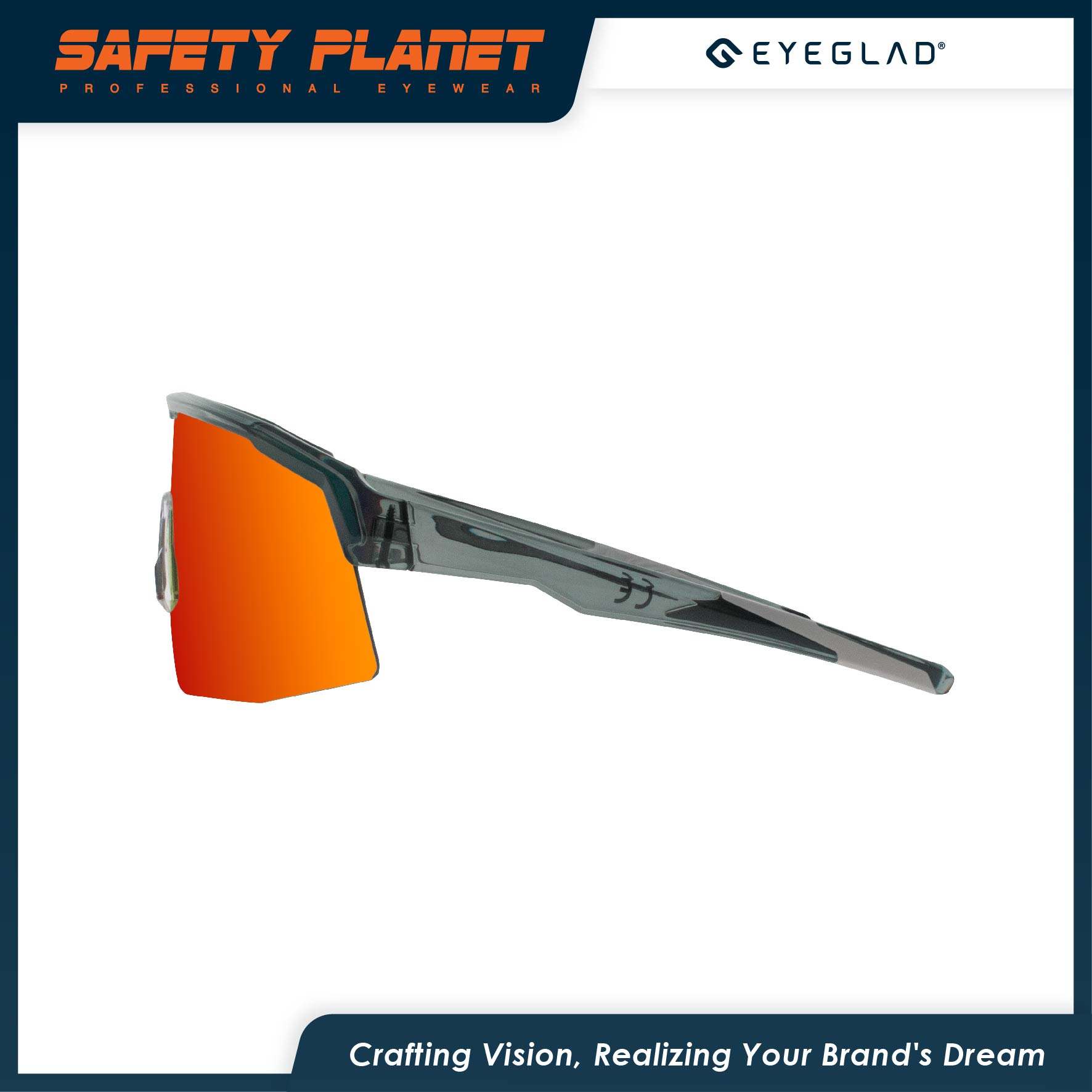 Custom-Made Sports Cycling Glasses Polarized Gradient Mountain Hiking Optical Sunglasses for Unisex 2024